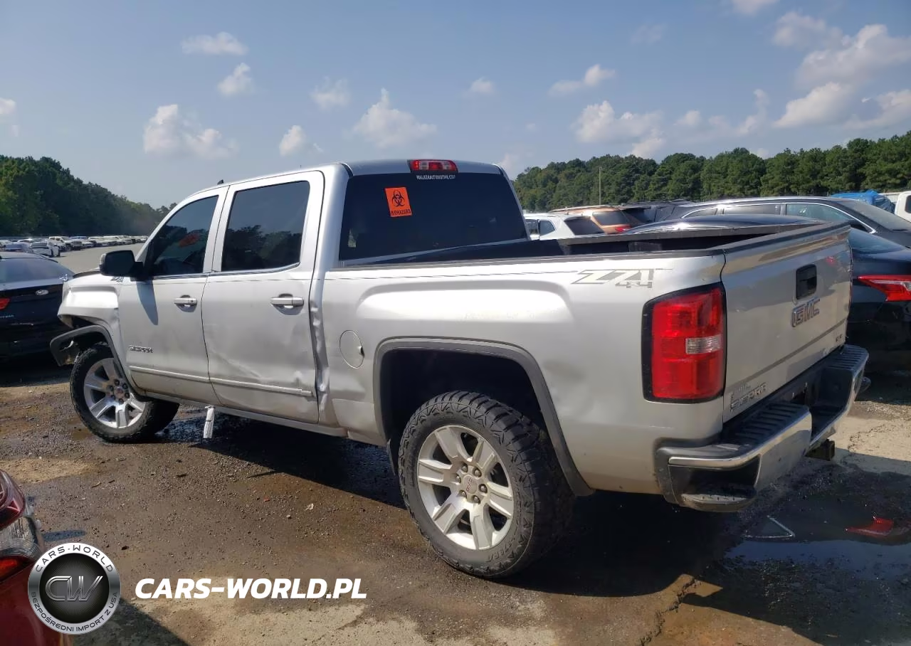 2015 GMC Sierra K1500 Sle VIN:3GTU2UEC3FG429739 - 2