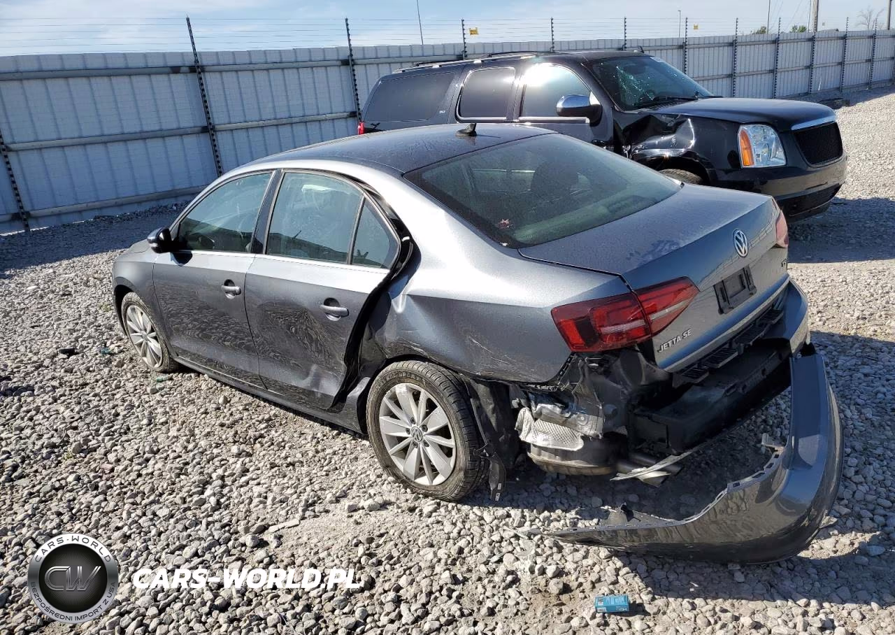 2016 Volkswagen Jetta Se VIN:3VWD67AJ0GM249600 - 2