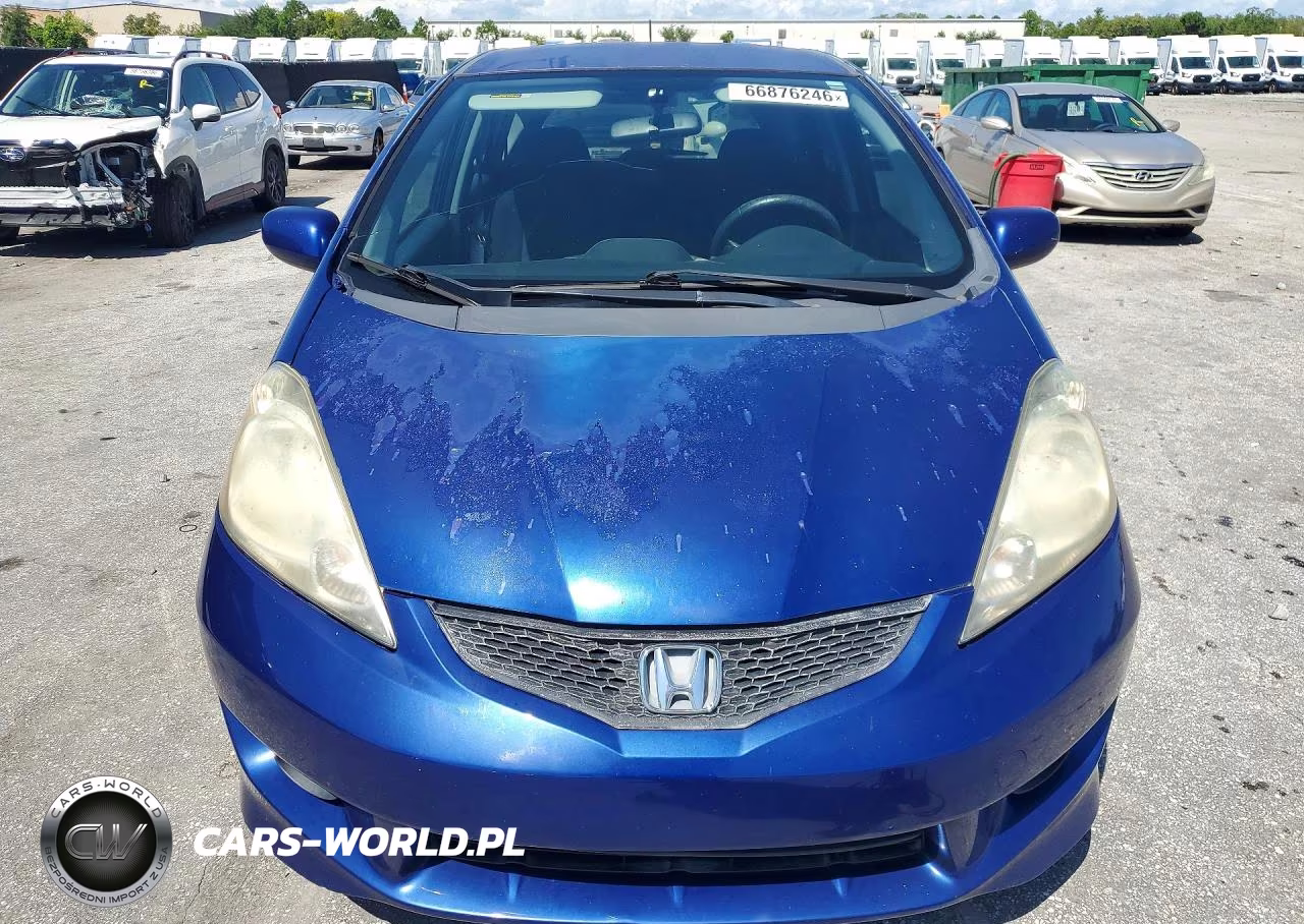 2009 Honda Fit Sport VIN:JHMGE88489S005212 - 5