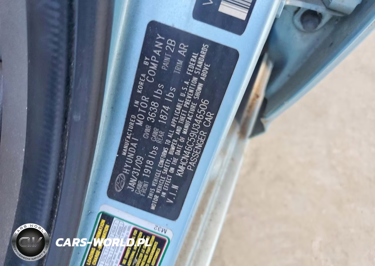 2009 Hyundai Accent Gls VIN:KMHCN46C59U346506 - 12