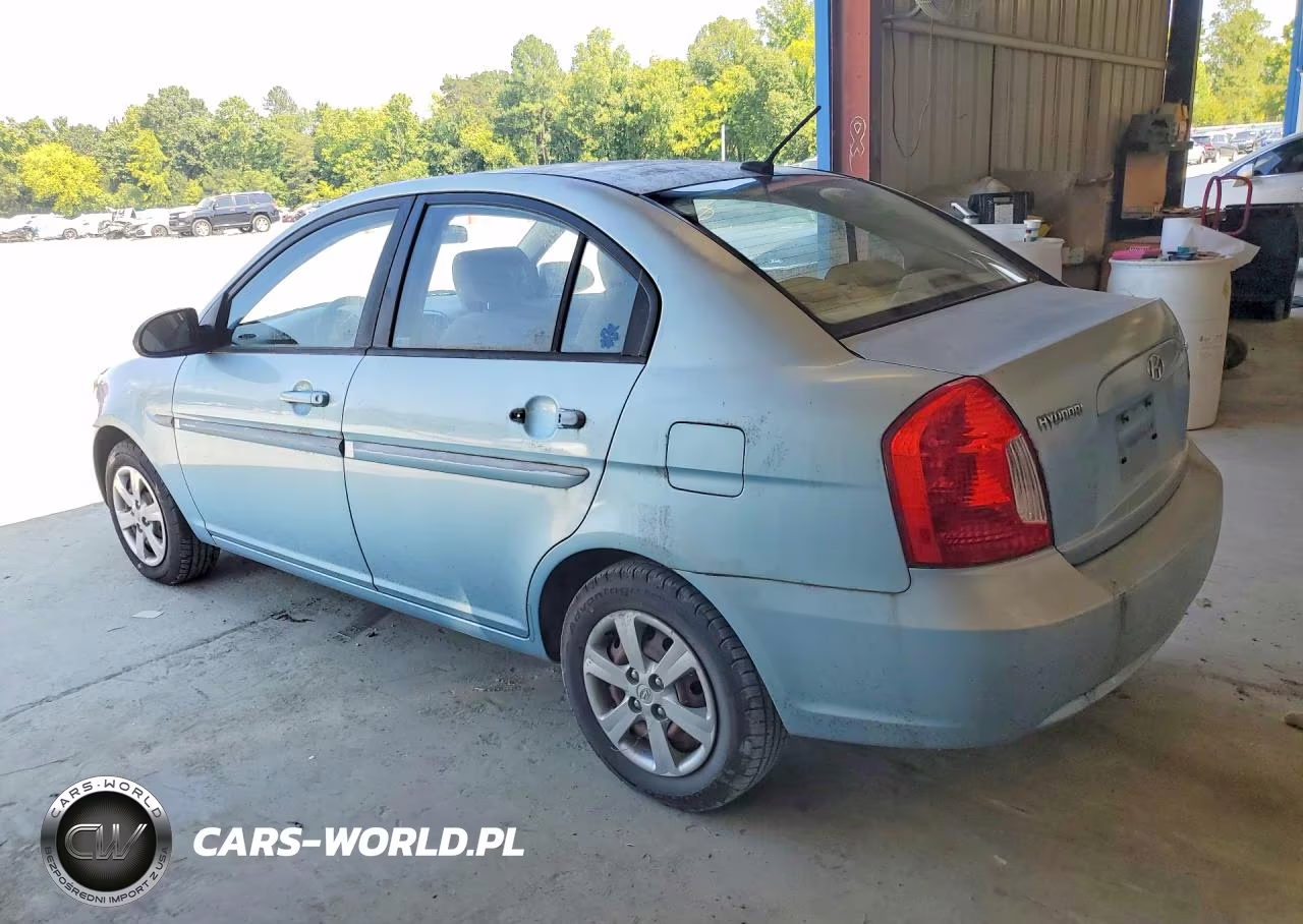 2009 Hyundai Accent Gls VIN:KMHCN46C59U346506 - 2