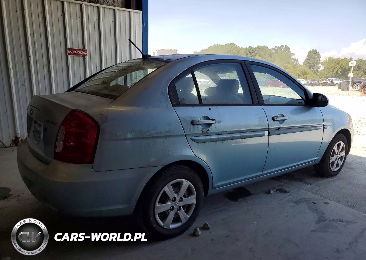 2009 Hyundai Accent Gls VIN:KMHCN46C59U346506 - 3