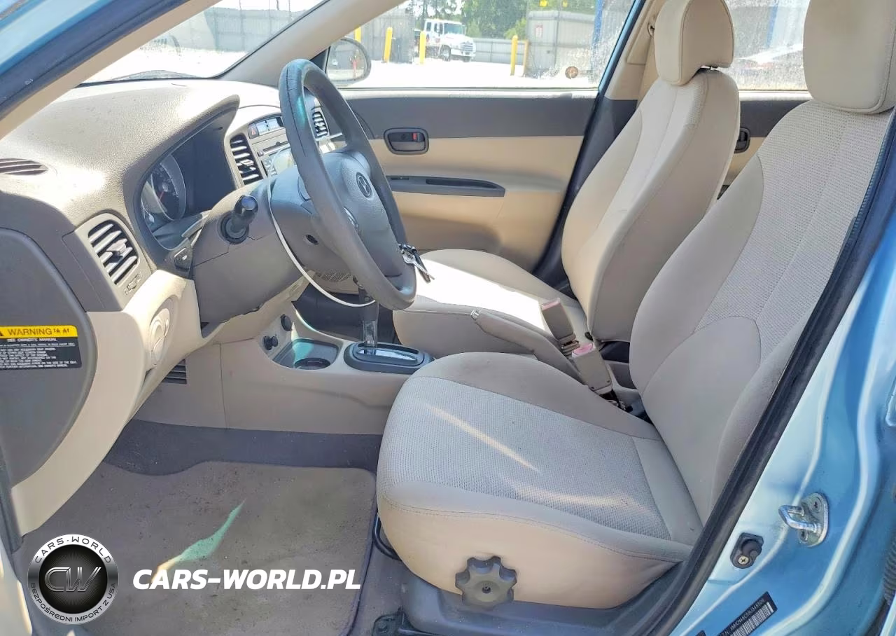 2009 Hyundai Accent Gls VIN:KMHCN46C59U346506 - 7