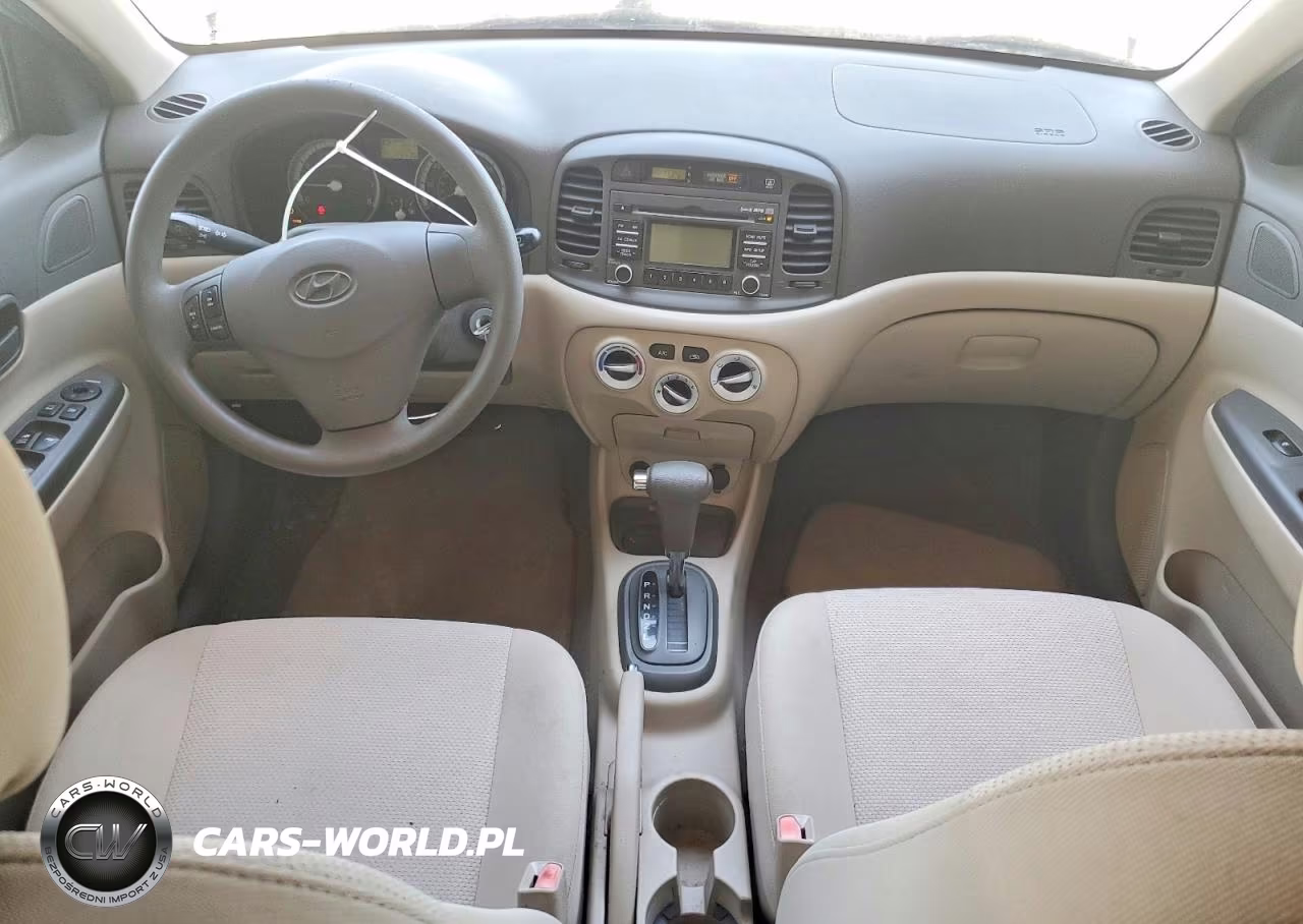 2009 Hyundai Accent Gls VIN:KMHCN46C59U346506 - 8