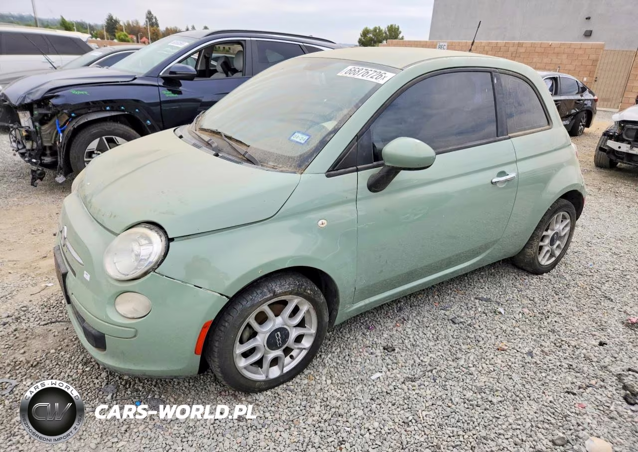 2012 Fiat 500 Pop VIN:3C3CFFARXCT209849 - 1