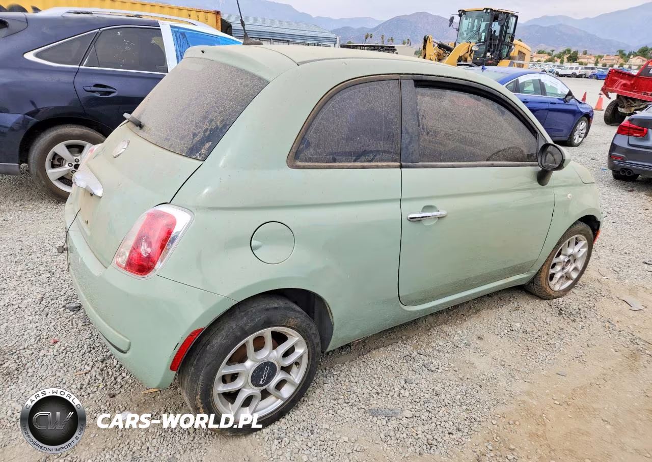 2012 Fiat 500 Pop VIN:3C3CFFARXCT209849 - 3