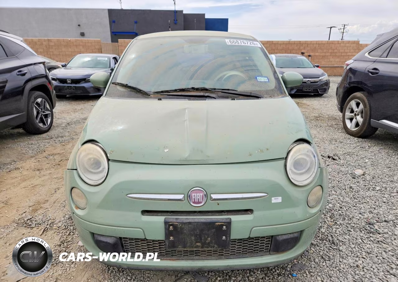 2012 Fiat 500 Pop VIN:3C3CFFARXCT209849 - 5