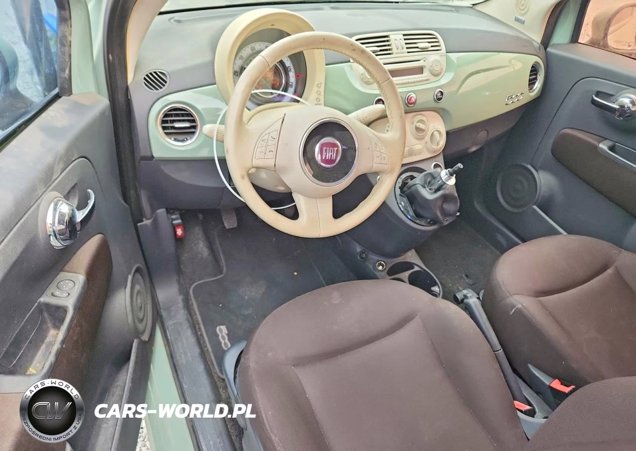 2012 Fiat 500 Pop VIN:3C3CFFARXCT209849 - 8