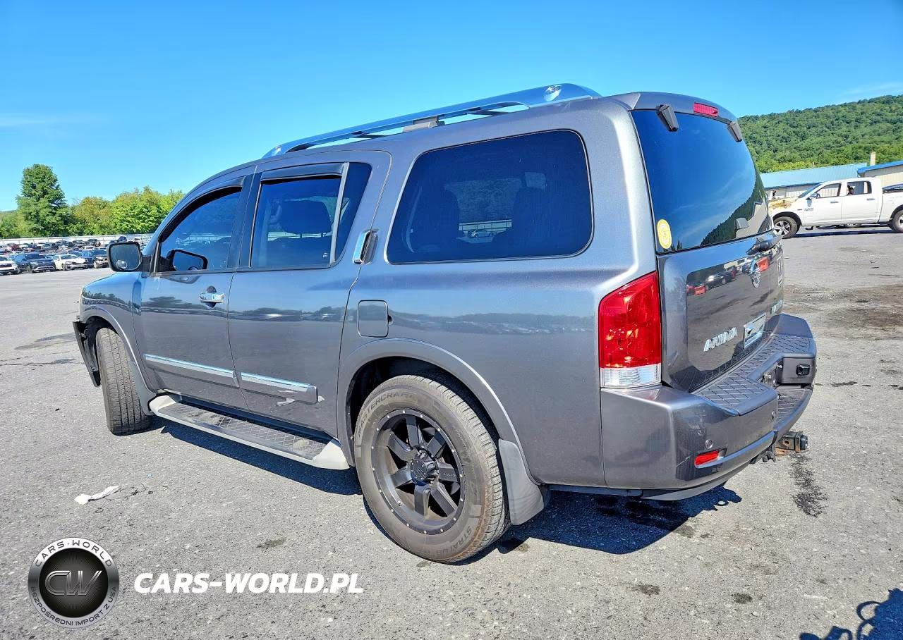 2014 Nissan Armada Platinum VIN:5N1AA0NE9EN607638 - 2