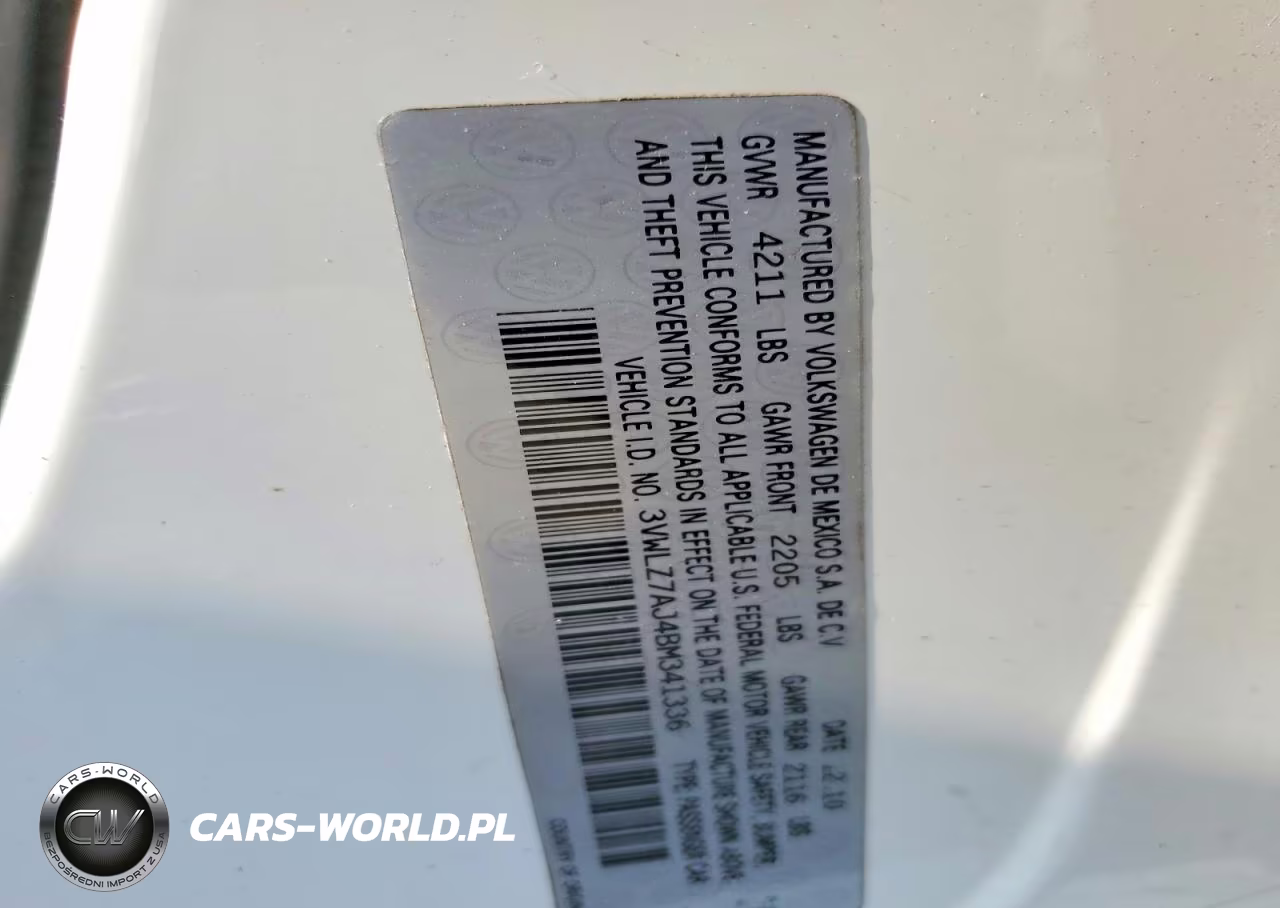 2011 Volkswagen Jetta Sel VIN:3VWLZ7AJ4BM341336 - 12