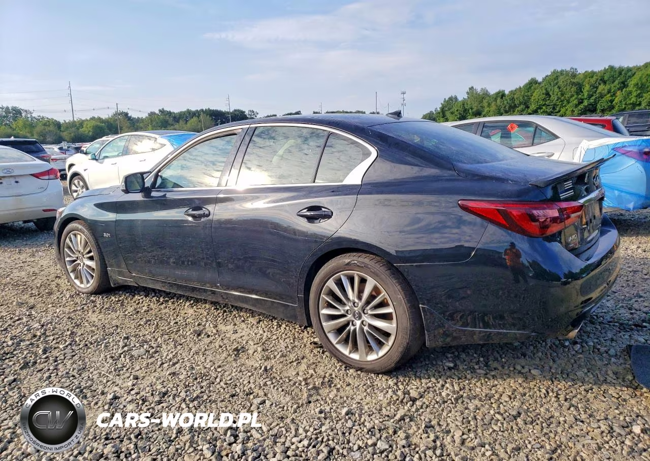 2018 Infiniti Q50 3.0T Luxe VIN:JN1EV7AR3JM430566 - 2