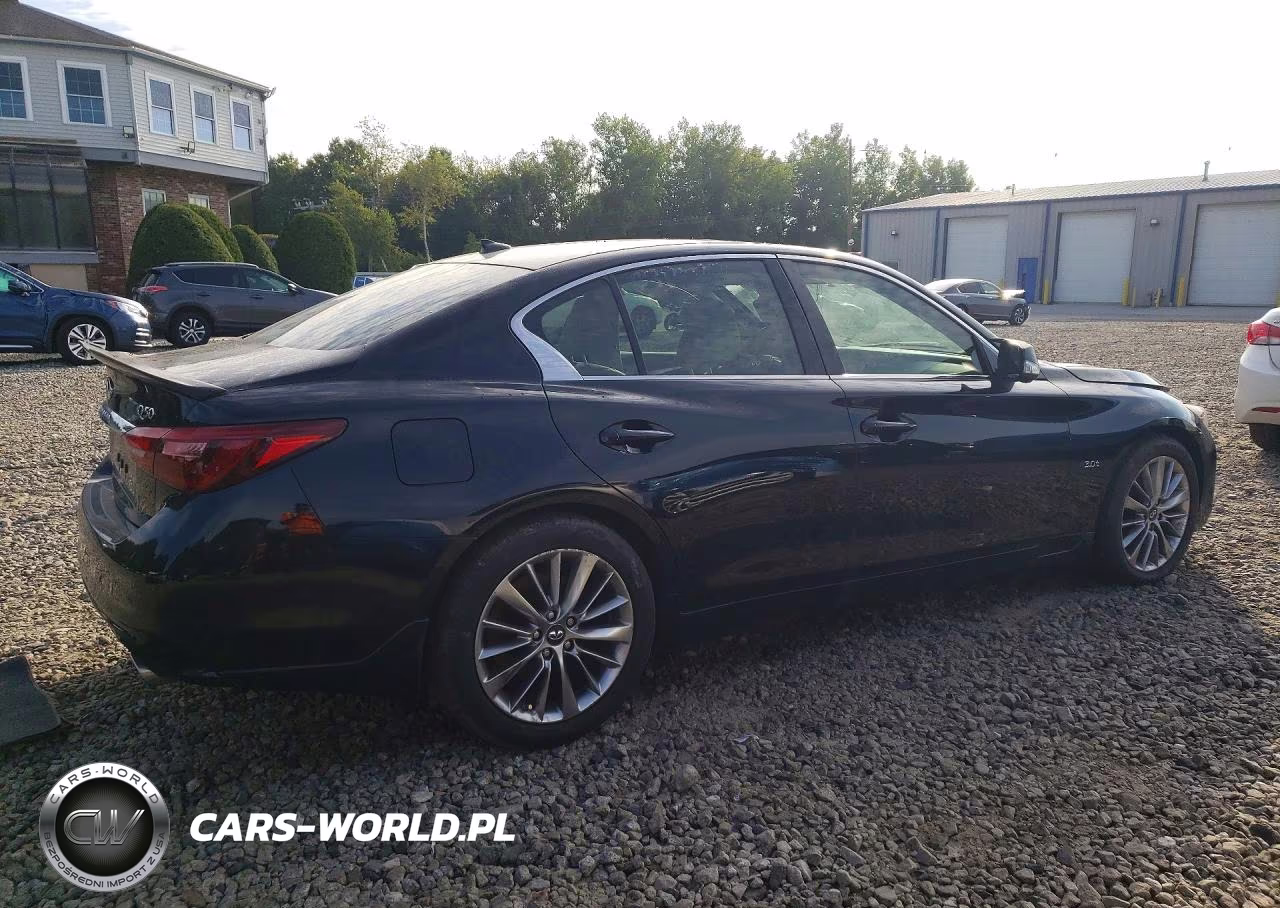 2018 Infiniti Q50 3.0T Luxe VIN:JN1EV7AR3JM430566 - 3
