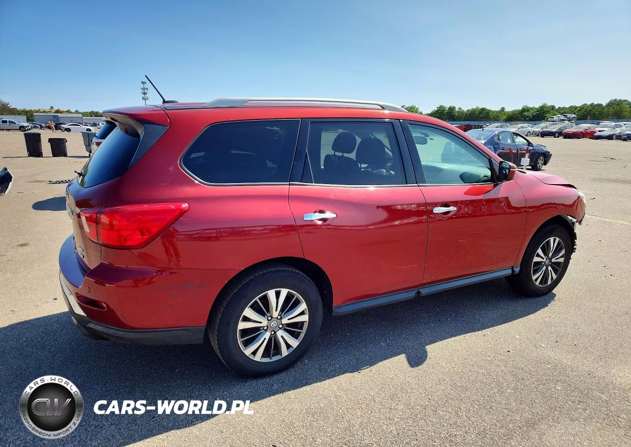 2017 Nissan Pathfinder Sv VIN:5N1DR2MM8HC694099 - 3