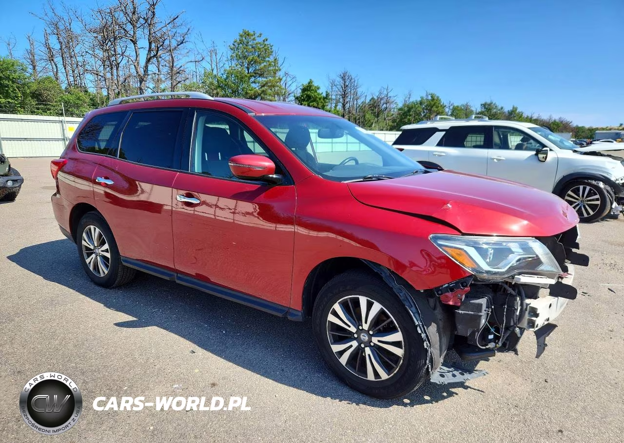 2017 Nissan Pathfinder Sv VIN:5N1DR2MM8HC694099 - 4