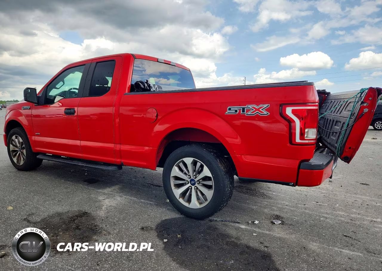 2017 Ford F150 Super Cab VIN:1FTEX1CP0HKC22182 - 2