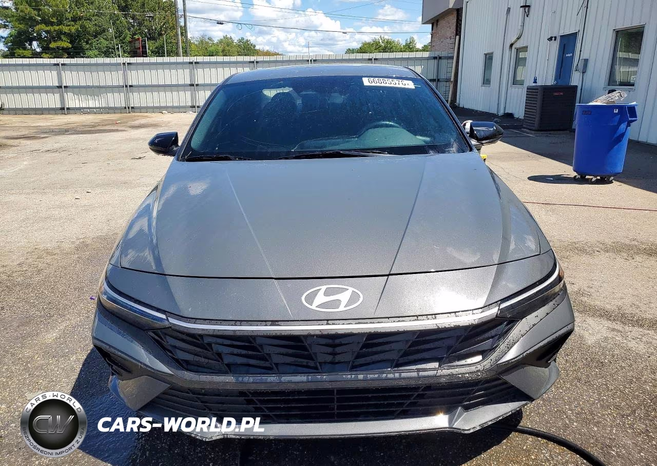 2025 Hyundai Elantra Sel Sport VIN:KMHLM4DG1SU998487 - 5