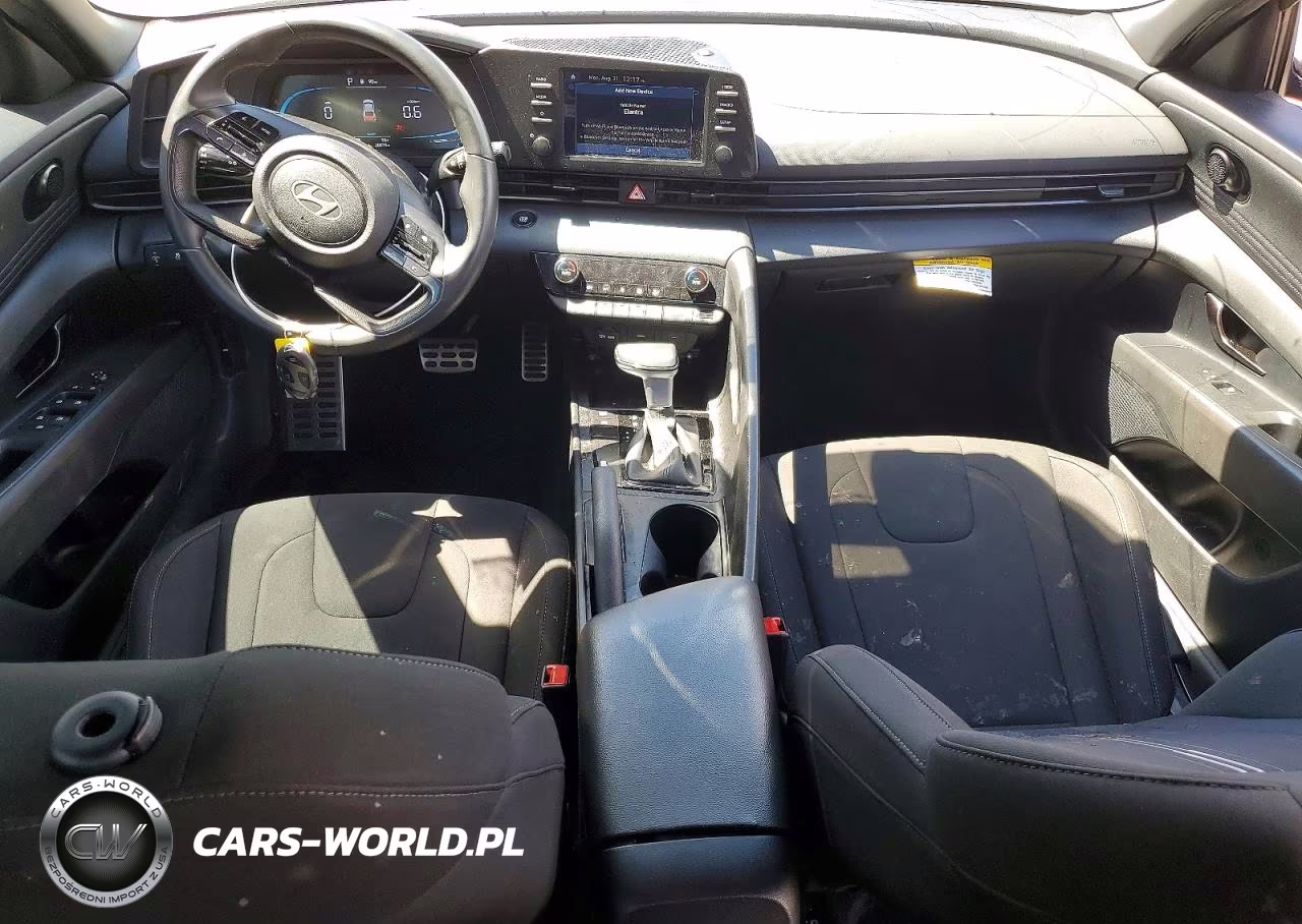 2025 Hyundai Elantra Sel Sport VIN:KMHLM4DG1SU998487 - 8