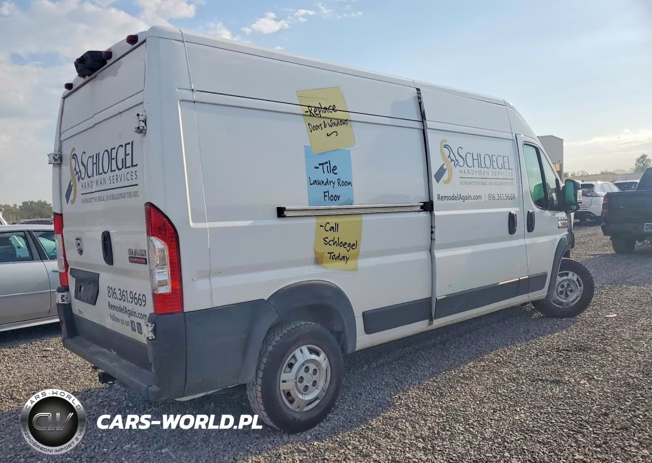 2022 Ram Promaster 2500 2500 High VIN:3C6LRVDG7NE128233 - 3