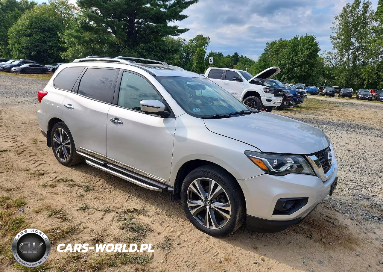 2018 Nissan Pathfinder S VIN:5N1DR2MM4JC677922 - 4