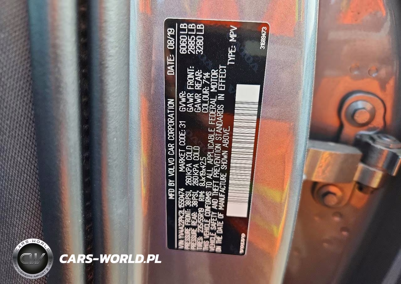 2020 Volvo Xc90 T6 Momentum VIN:YV4A22PK2L1550474 - 12