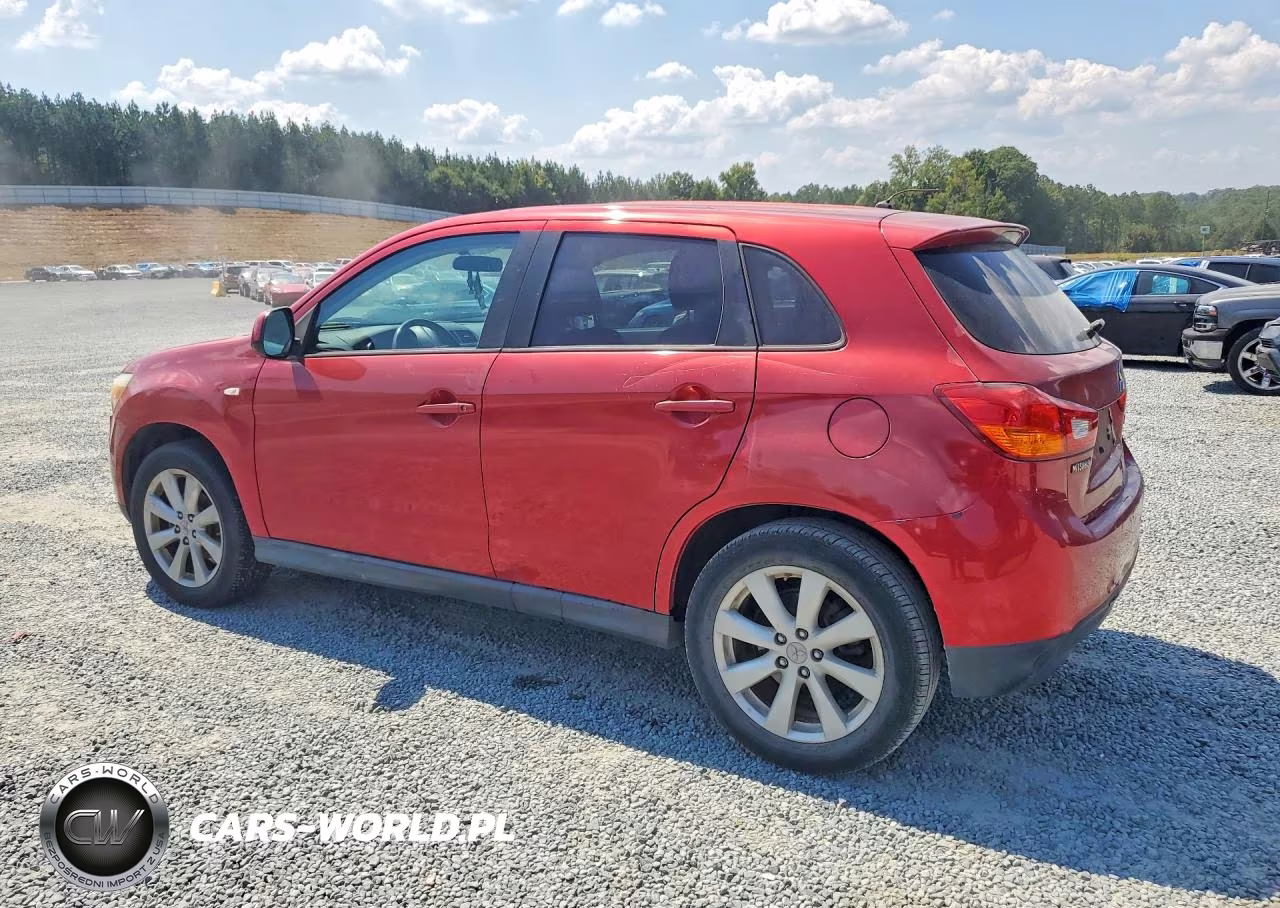 2013 Mitsubishi Outlander Sport Es VIN:4A4AP3AU8DE012367 - 2