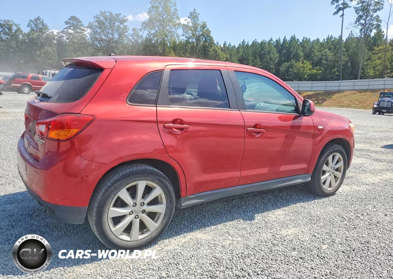 2013 Mitsubishi Outlander Sport Es VIN:4A4AP3AU8DE012367 - 3