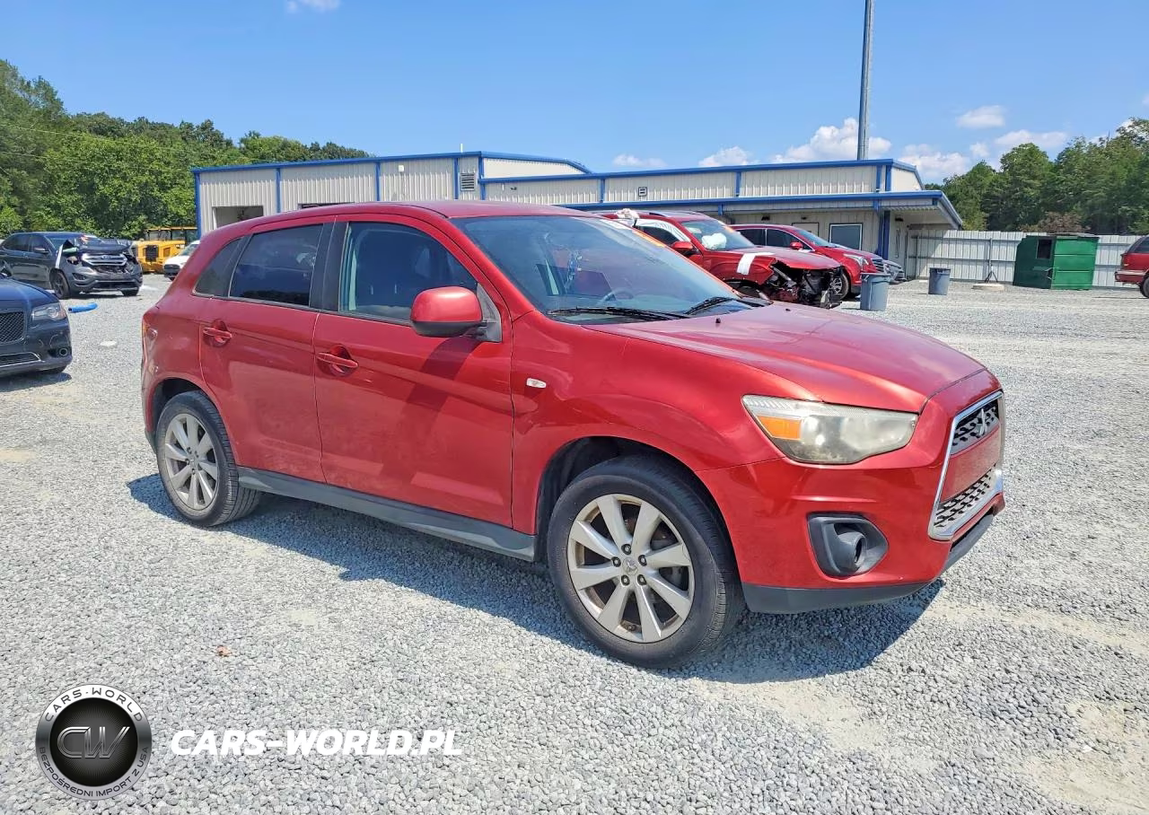 2013 Mitsubishi Outlander Sport Es VIN:4A4AP3AU8DE012367 - 4