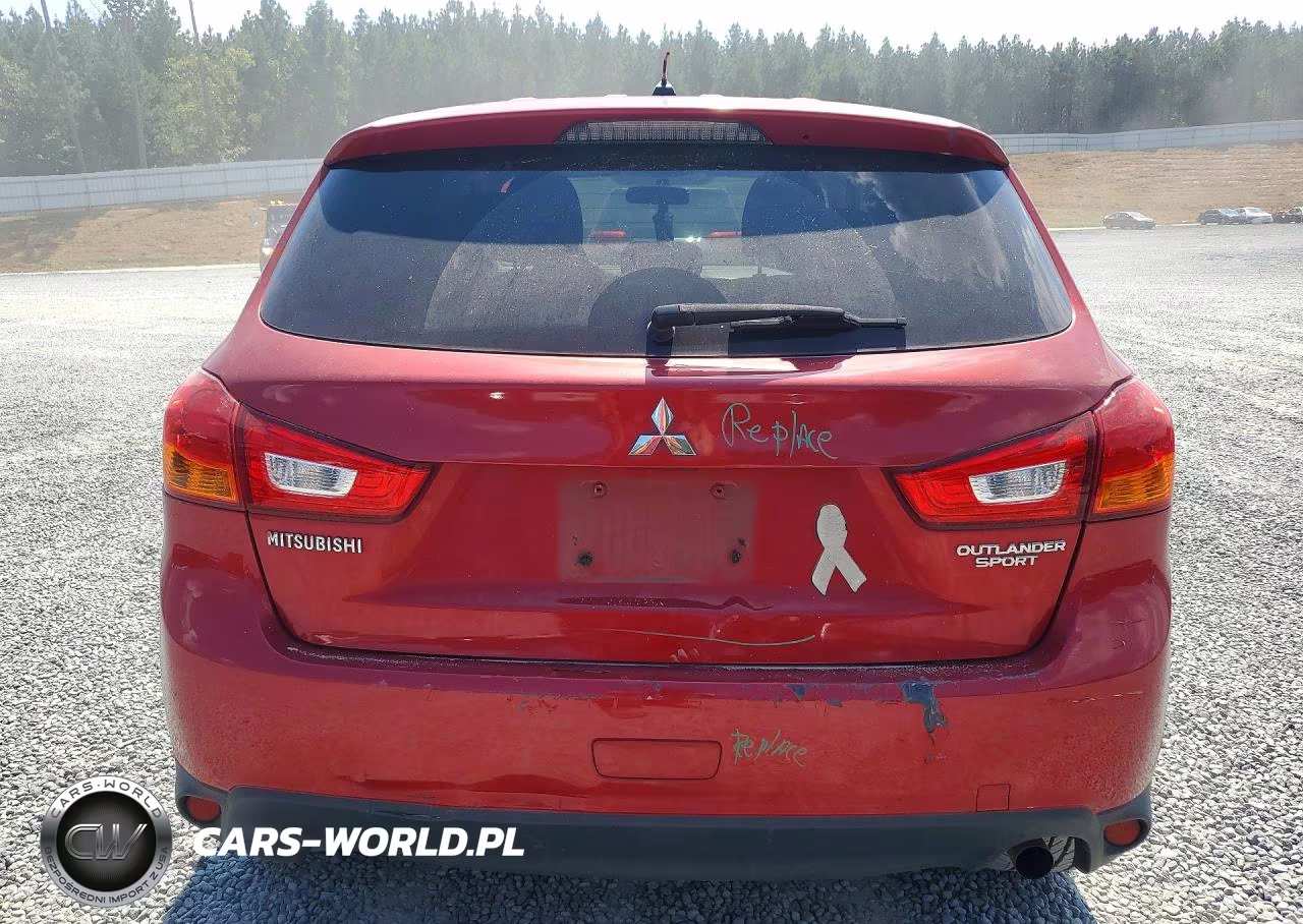 2013 Mitsubishi Outlander Sport Es VIN:4A4AP3AU8DE012367 - 6