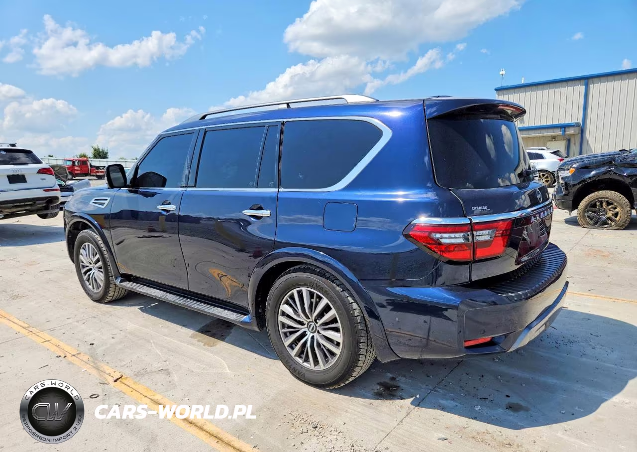 2023 Nissan Armada Sl VIN:JN8AY2BB0P9833329 - 2