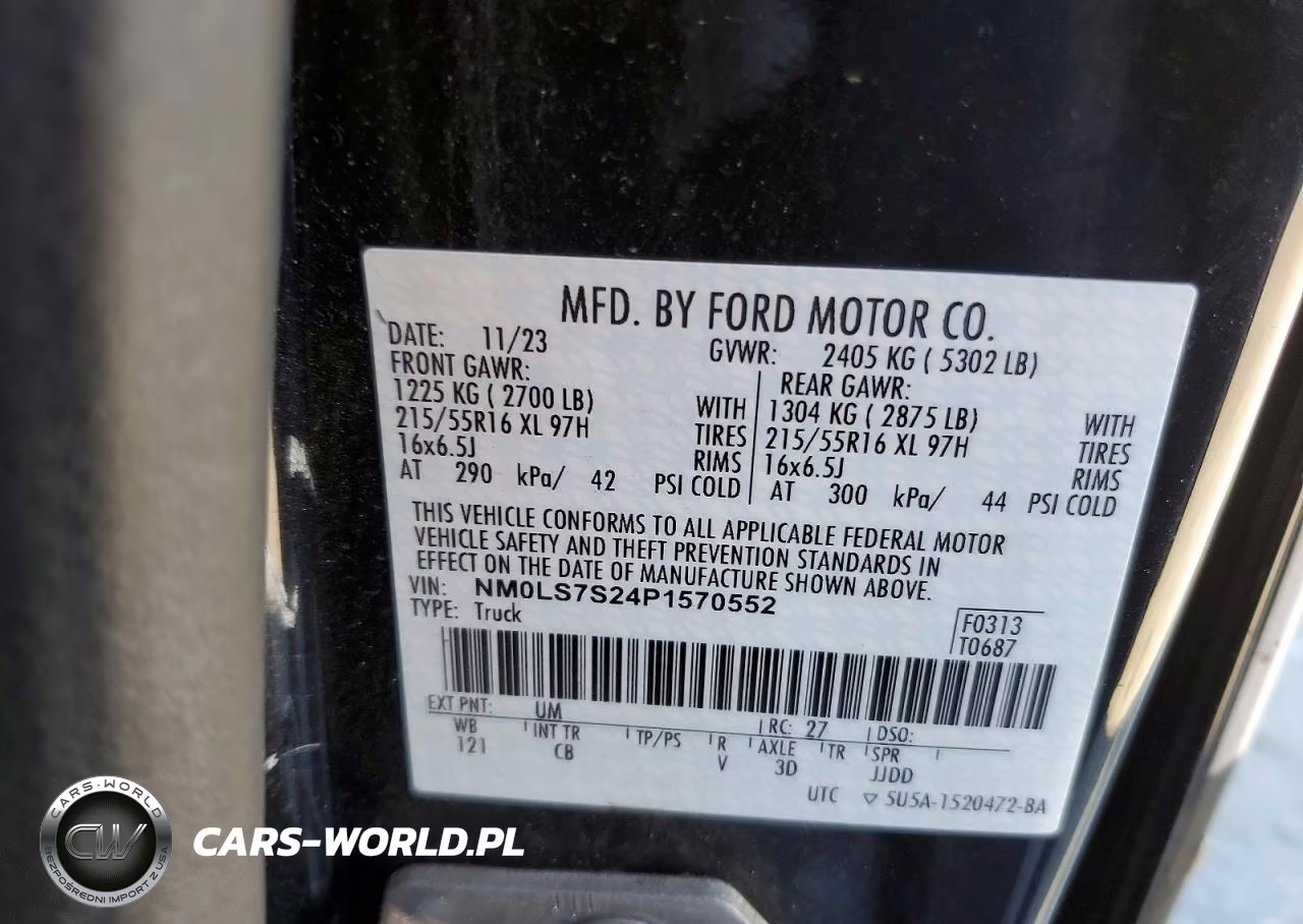 2023 Ford Transit Connect Xl VIN:NM0LS7S24P1570552 - 13