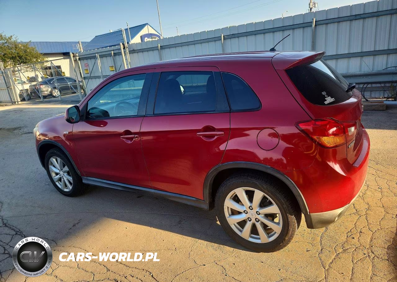 2015 Mitsubishi Outlander Sport Es VIN:4A4AP3AU2FE014439 - 2