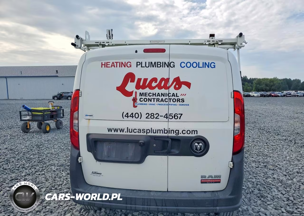 2018 Ram Promaster City Delivery Van VIN:ZFBERFAB7J6K72612 - 6