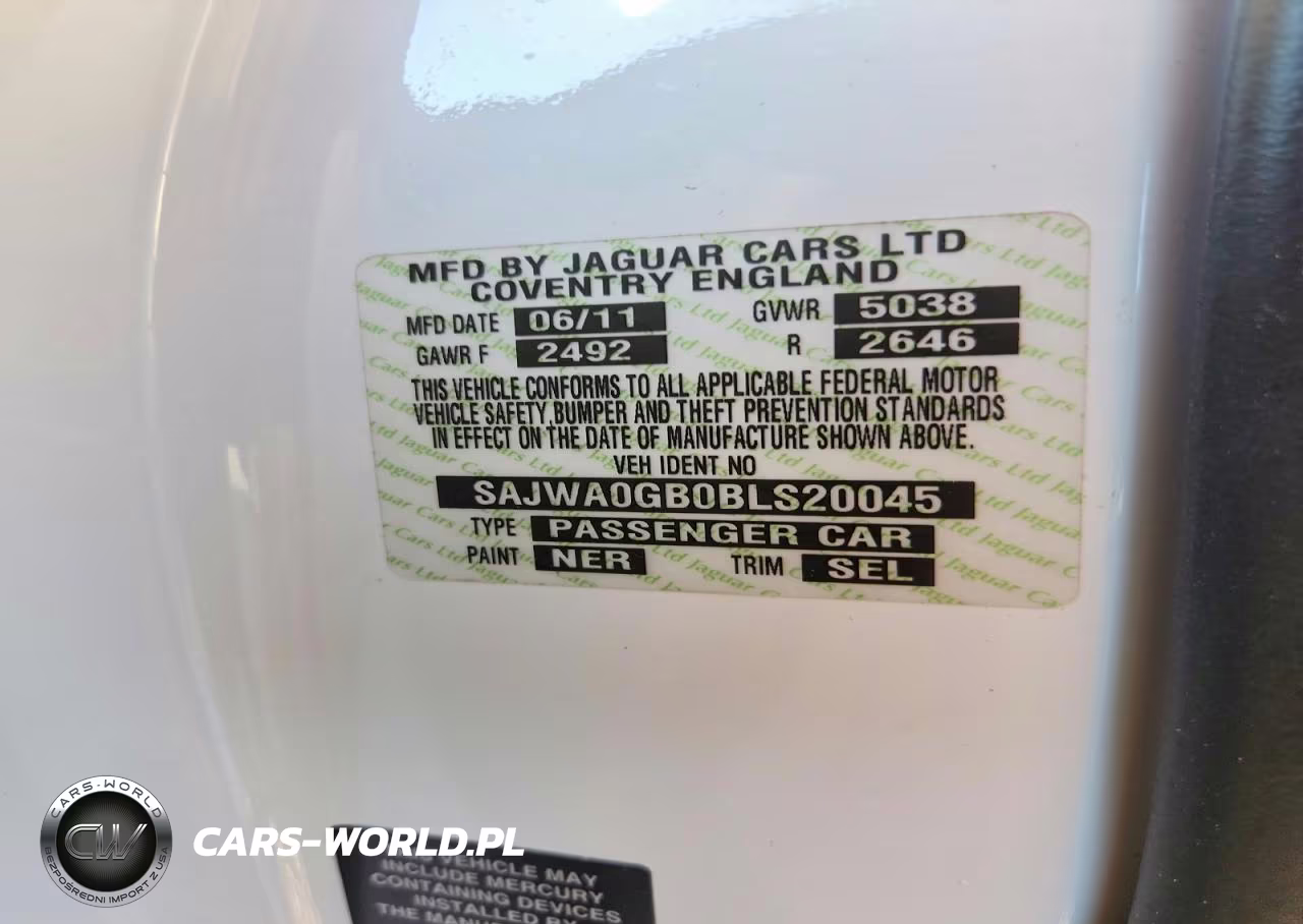 2011 Jaguar Xf Premium VIN:SAJWA0GB0BLS20045 - 13