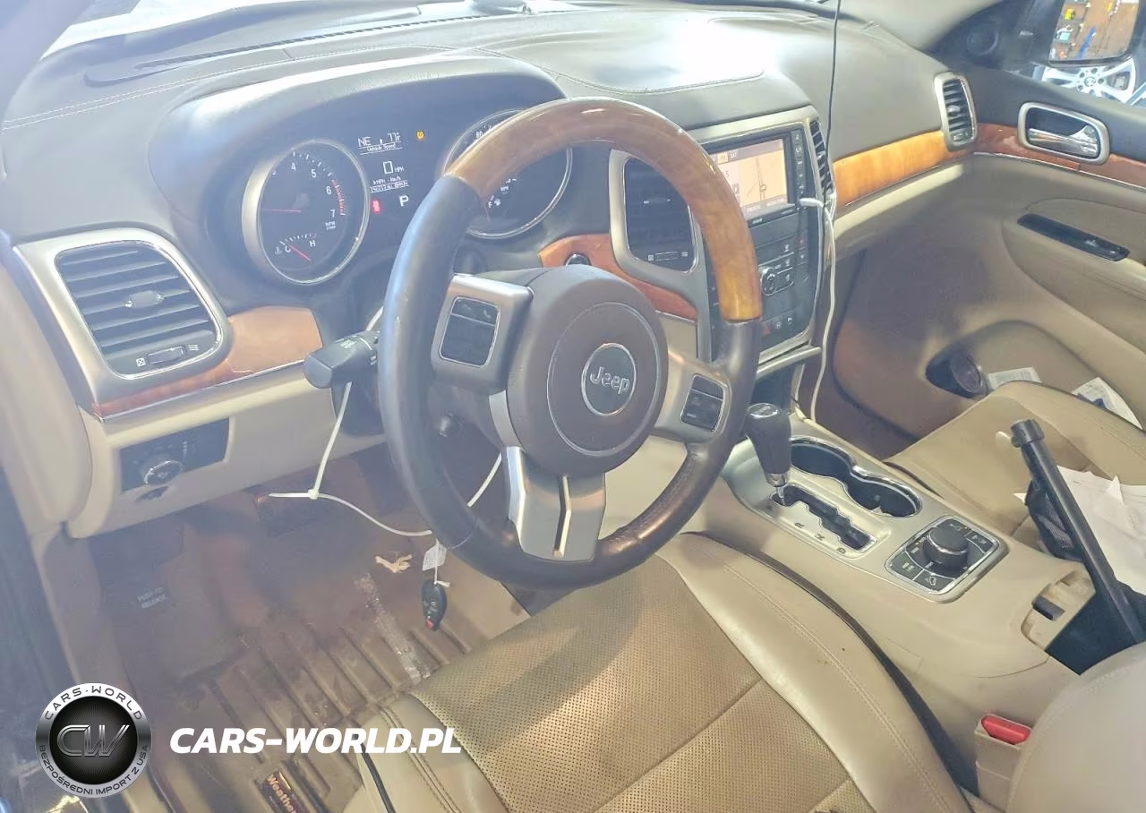 2011 Jeep Grand Cherokee Overland VIN:1J4RR6GT1BC571444 - 8