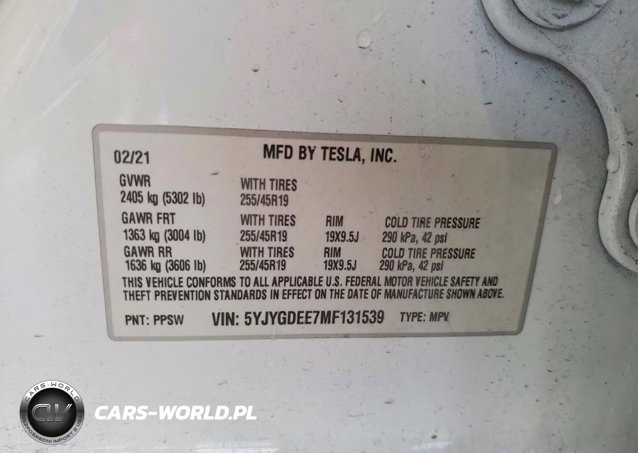 2021 Tesla Model Y VIN:5YJYGDEE7MF131539 - 13