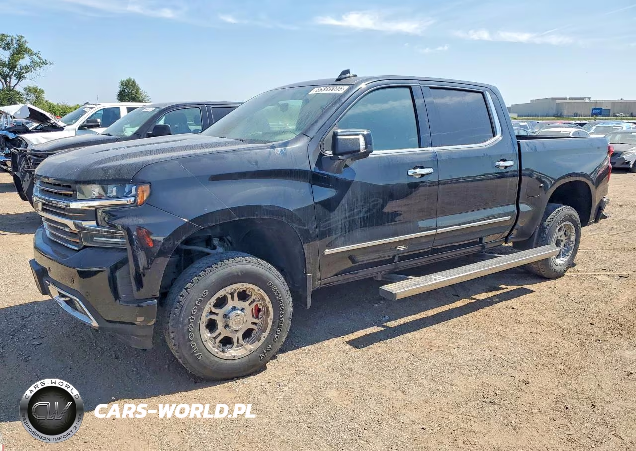 2019 Chevrolet Silverado K1500 High Country VIN:1GCUYHEL6KZ101649 - 1