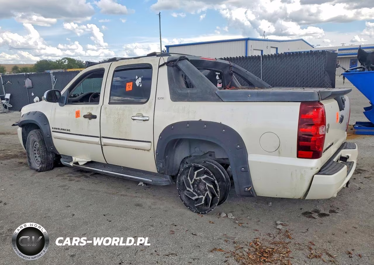 2008 Chevrolet Avalanche K1500 VIN:3GNFK12358G193018 - 2