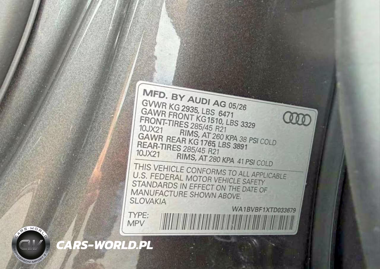 2026 Audi Q8 Premium Plus VIN:WA1BVBF1XTD033679 - 14