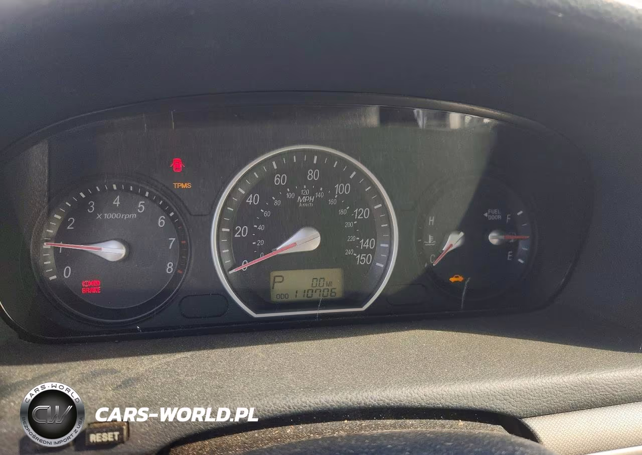2007 Hyundai Sonata Gls VIN:5NPET46C67H251415 - 9