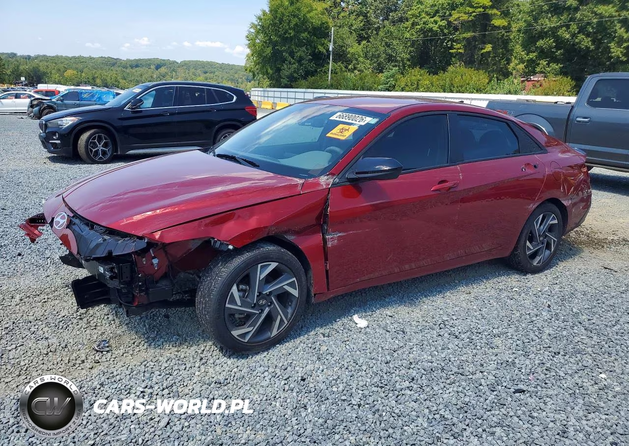 2025 Hyundai Elantra Sel Sport VIN:KMHLM4DG4SU068146 - 1