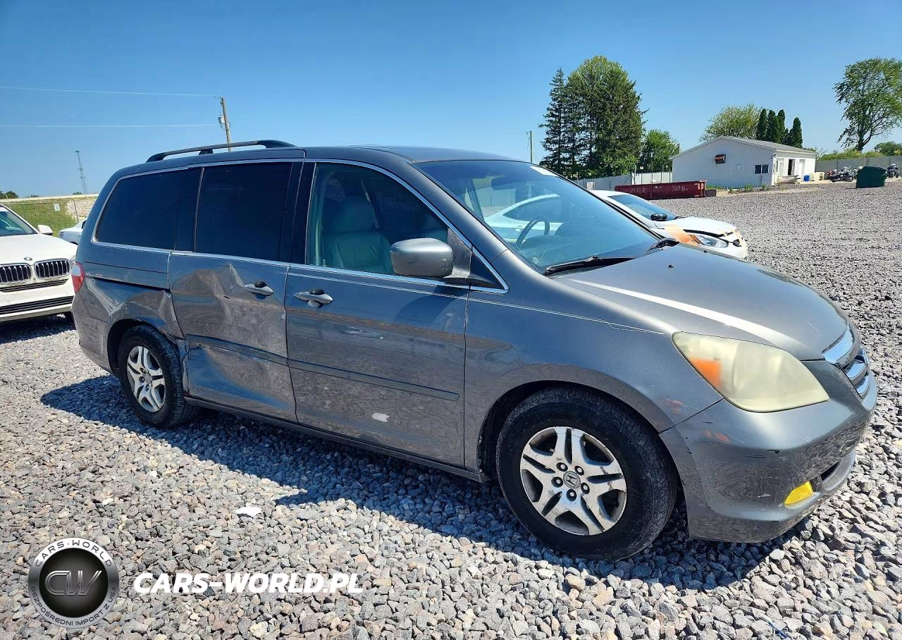 2007 Honda Odyssey Exl VIN:5FNRL38677B422982 - 4
