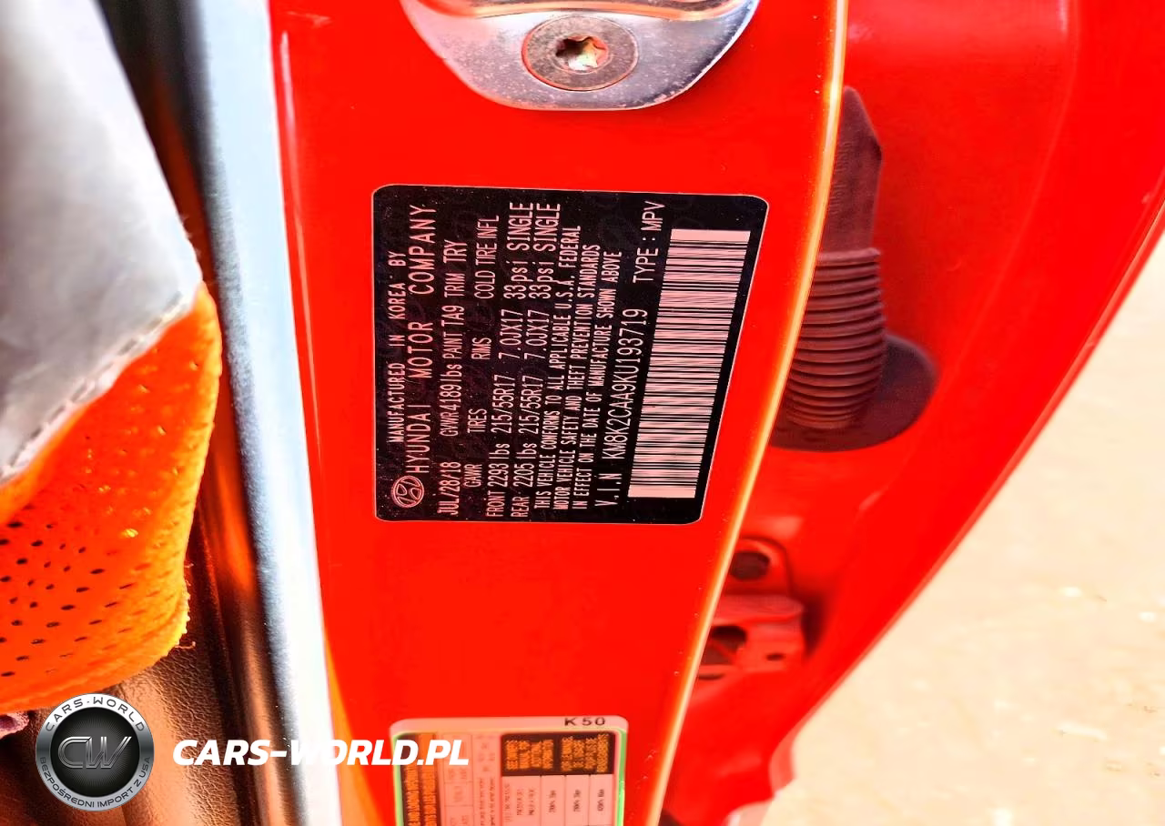 2019 Hyundai Kona Sel VIN:KM8K2CAA9KU193719 - 12