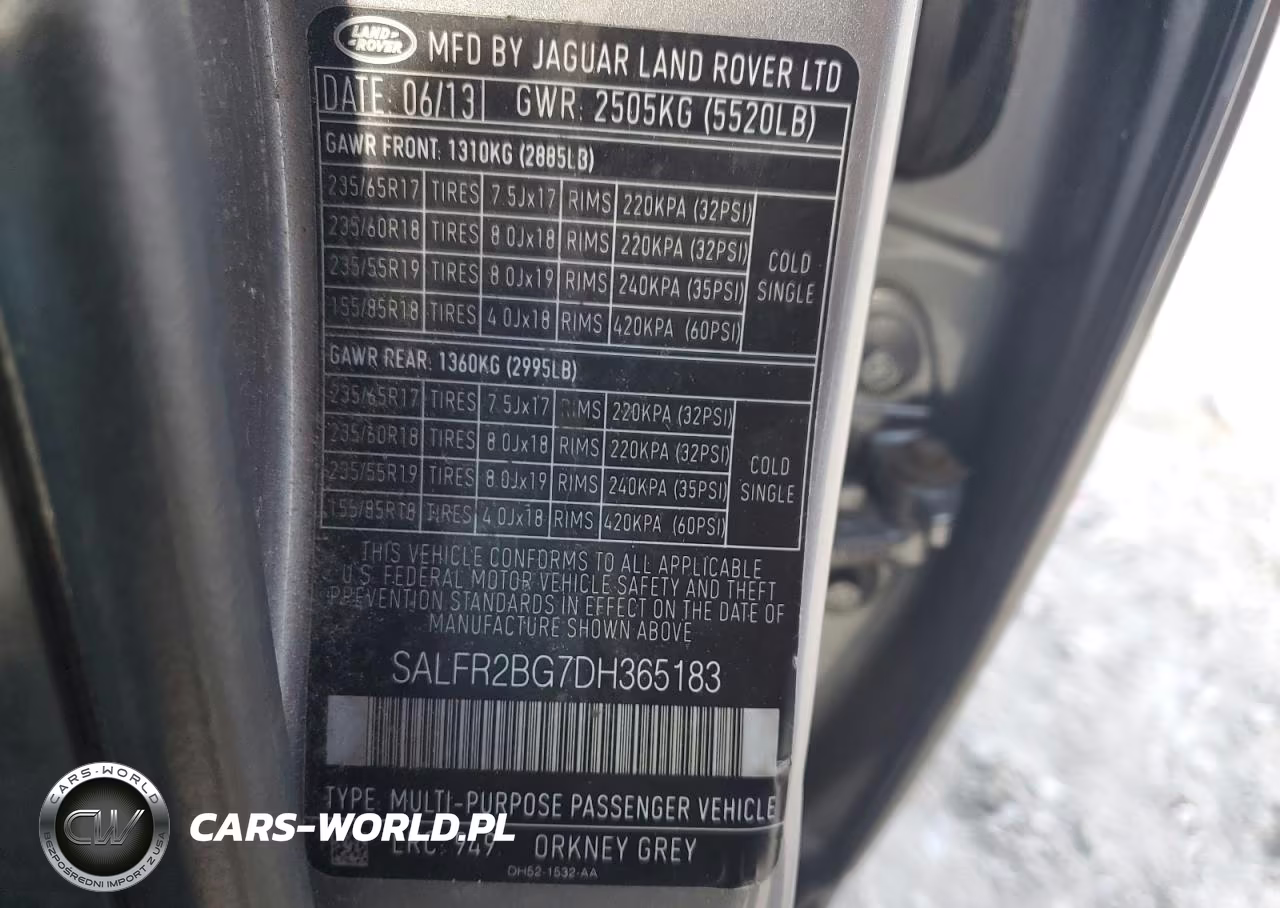 2013 Land Rover Lr2 Hse VIN:SALFR2BG7DH365183 - 13