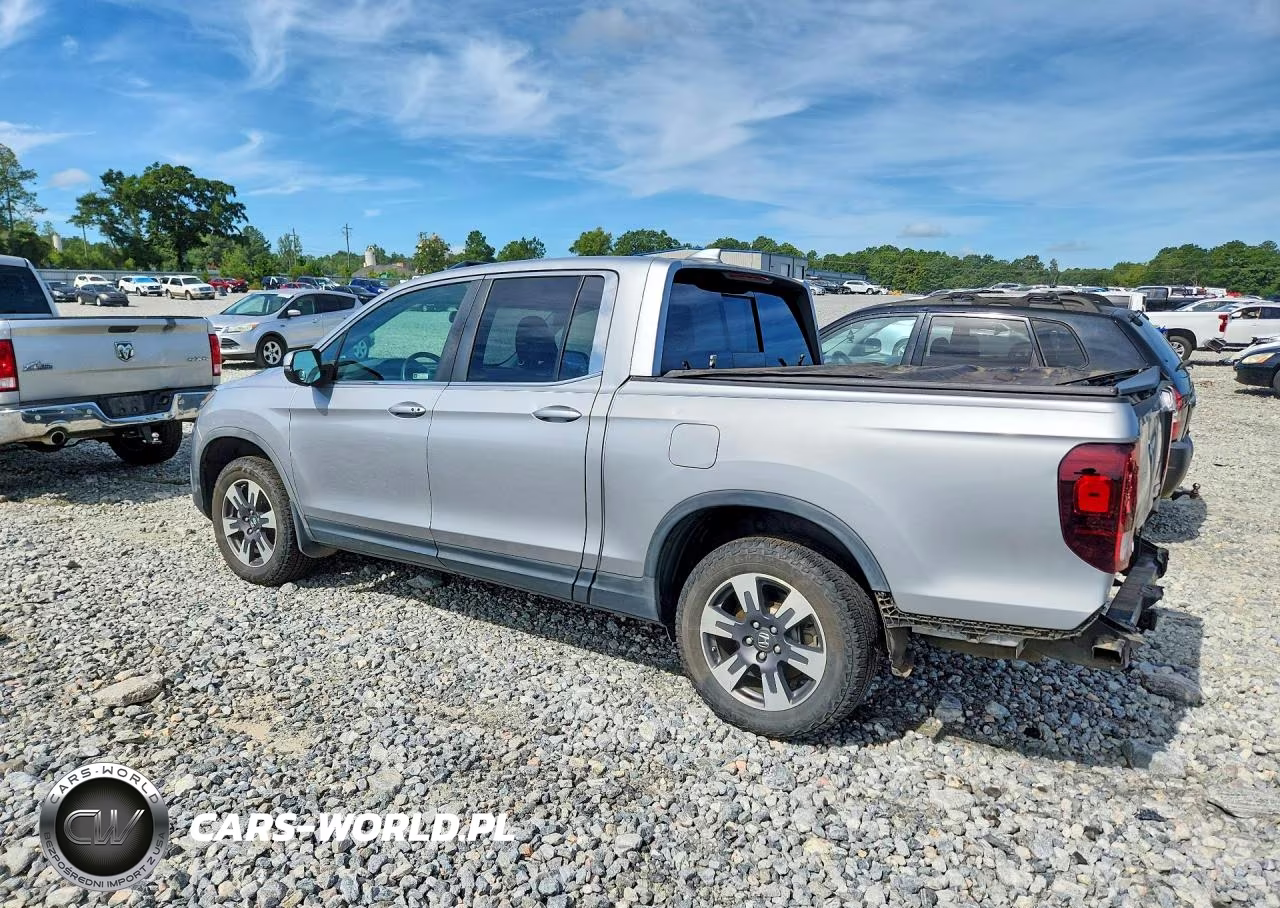 2019 Honda Ridgeline Rtl VIN:5FPYK3F64KB025652 - 2