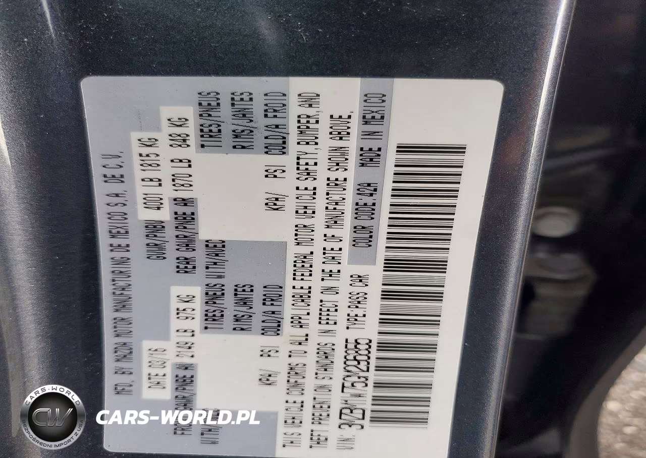 2016 Mazda 3 Touring VIN:3MZBM1W75GM296855 - 13