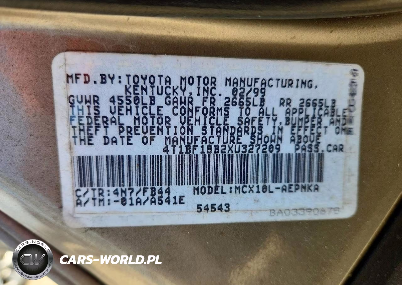 1999 Toyota Avalon Xl VIN:4T1BF18B2XU327209 - 13