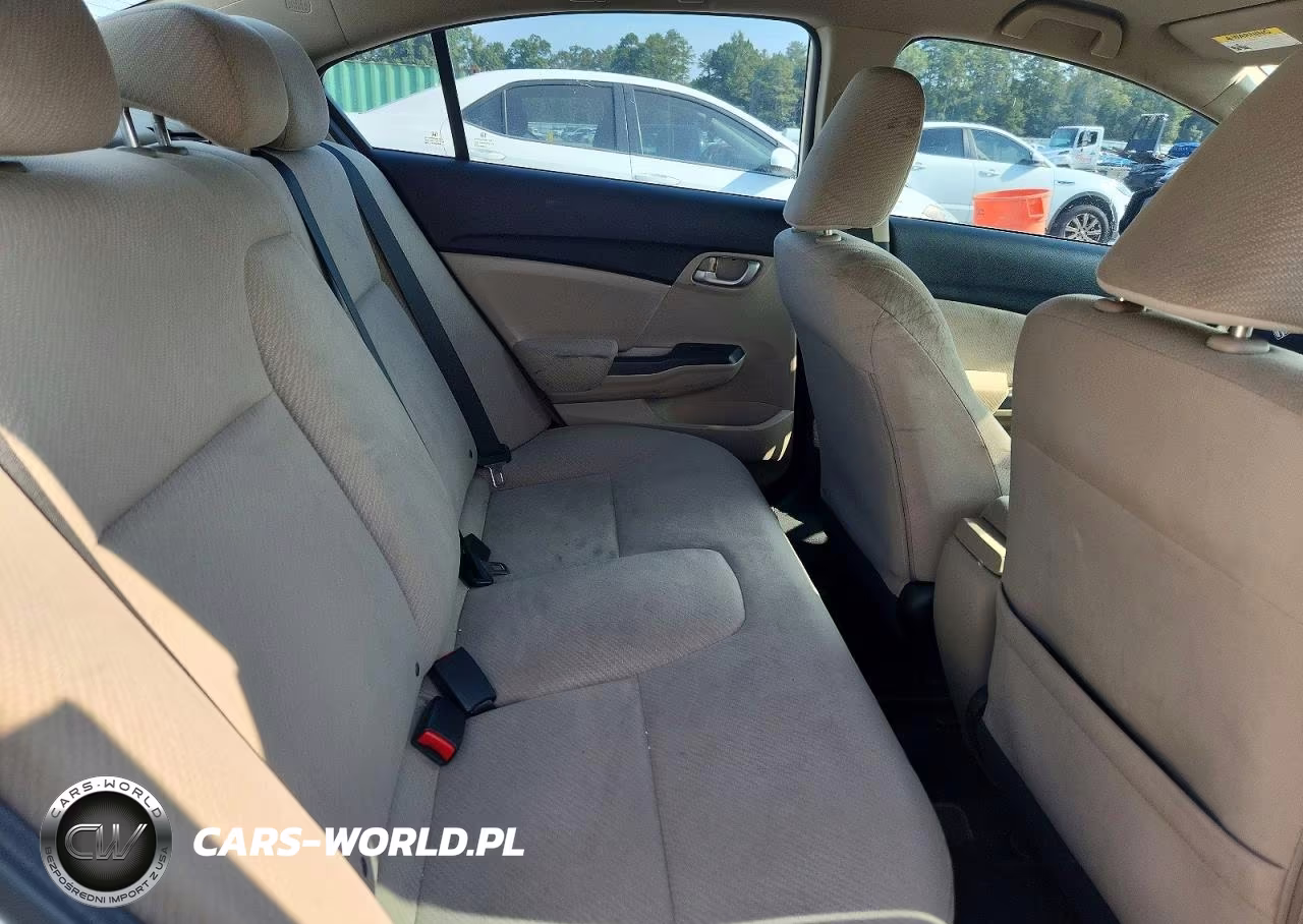 2013 Honda Civic Lx VIN:19XFB2F55DE026836 - 10