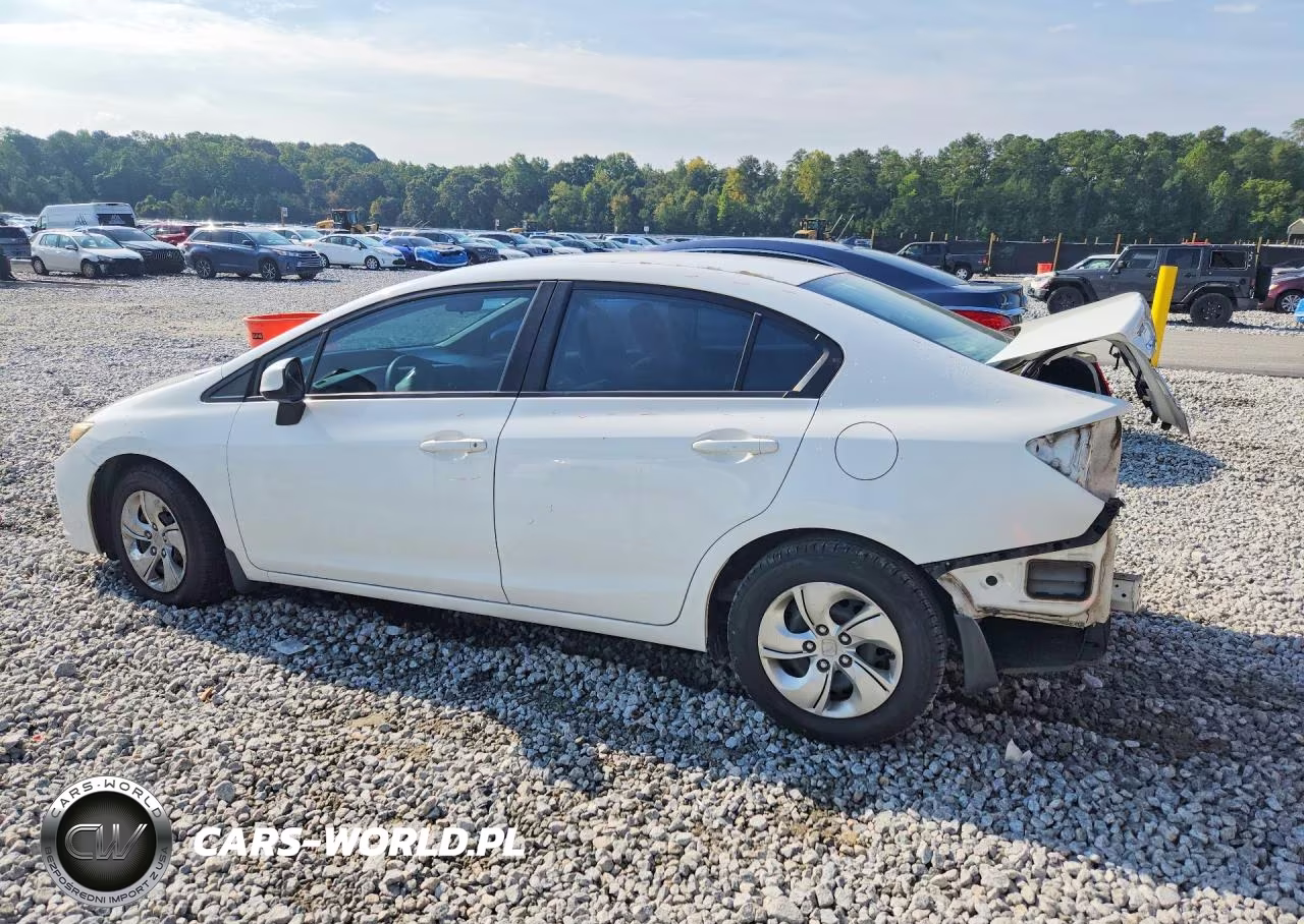 2013 Honda Civic Lx VIN:19XFB2F55DE026836 - 2