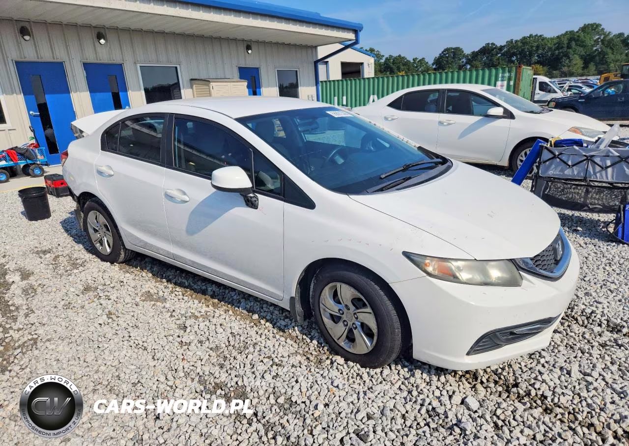 2013 Honda Civic Lx VIN:19XFB2F55DE026836 - 4
