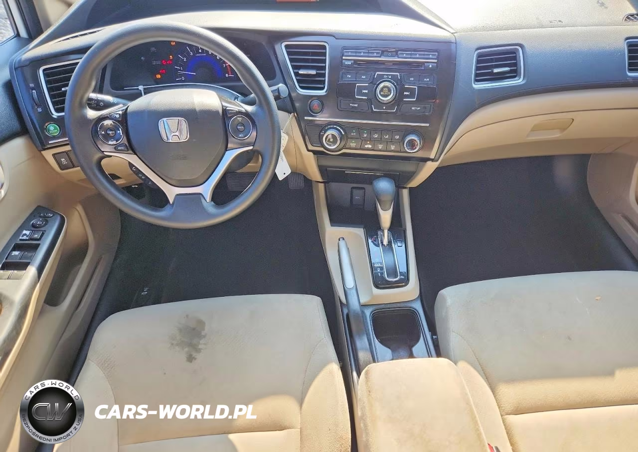 2013 Honda Civic Lx VIN:19XFB2F55DE026836 - 8